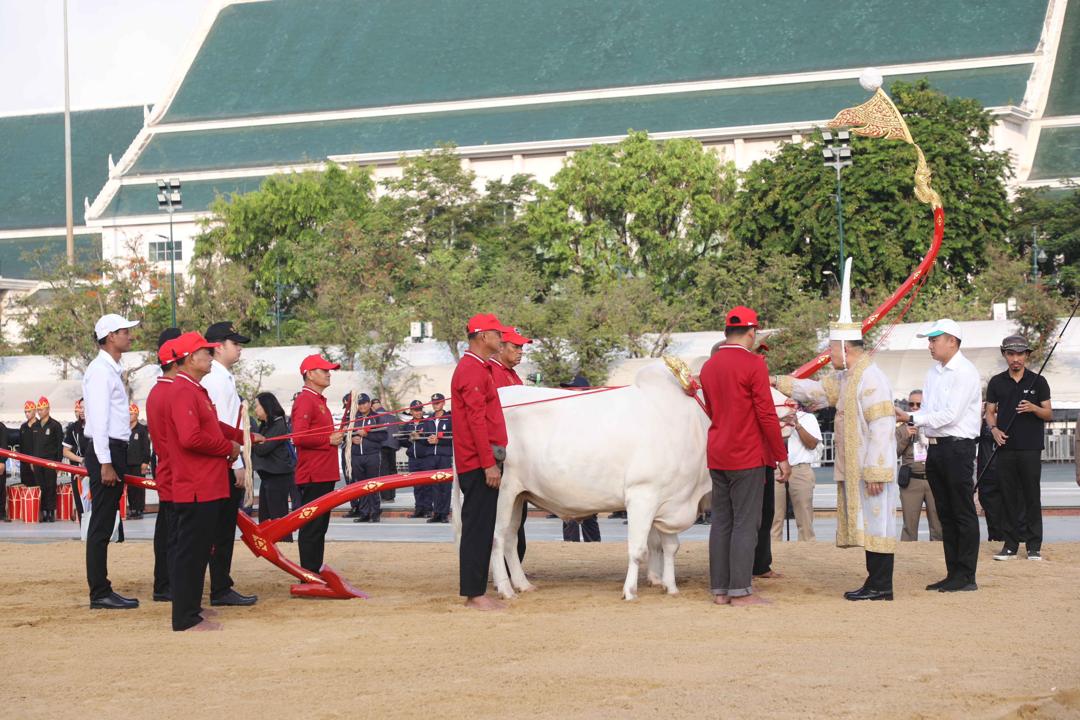 title - ส.ป.ก. ร่วมซ้อมย่อย ครั้งที่ 1 พระราชพิธีพืชมงคลจรดพระนังคัลแรกนาขวัญ ประจำปีพุทธศักราช 2569 
